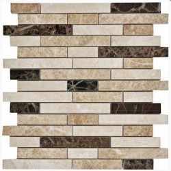 Супер шикозни мозаечни плочки Stragger B3 AK-9320 от Betas Glass Mosai , с размер 30.2 x 30.2 см.